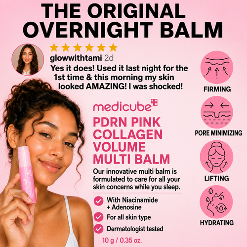 PDRN Pink Collagen Volume Multi Balm by medicube