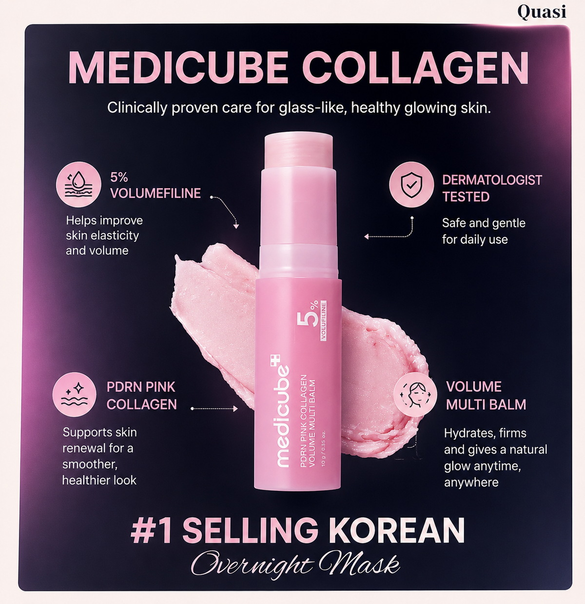 PDRN Pink Collagen Volume Multi Balm by medicube