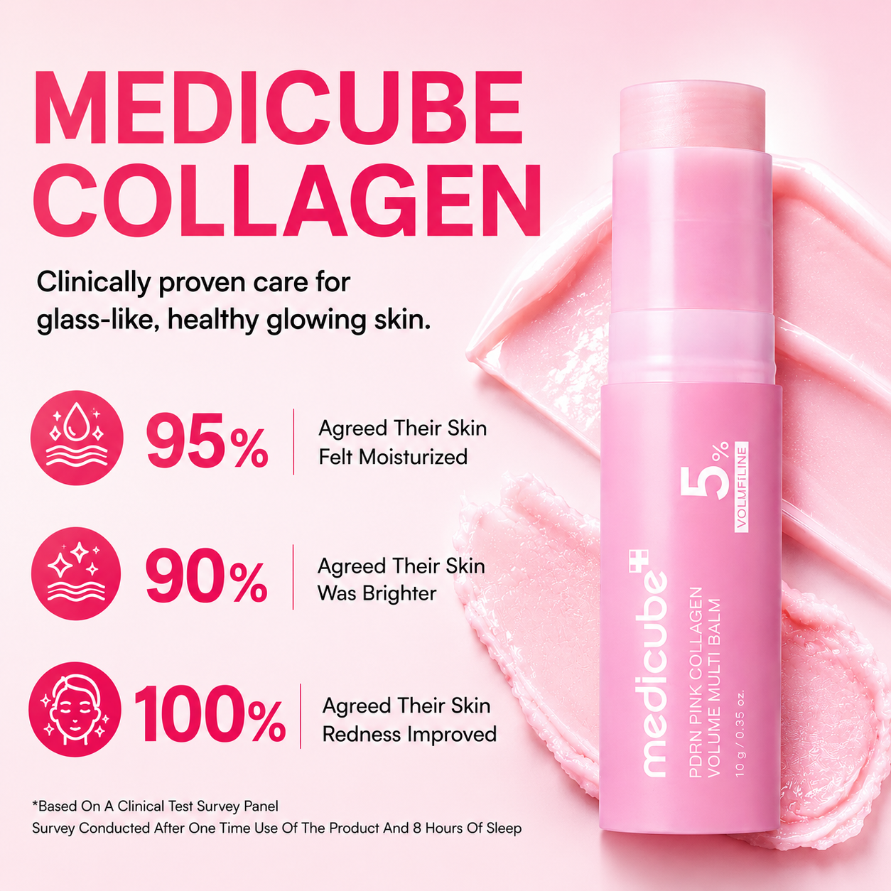 PDRN Pink Collagen Volume Multi Balm by medicube